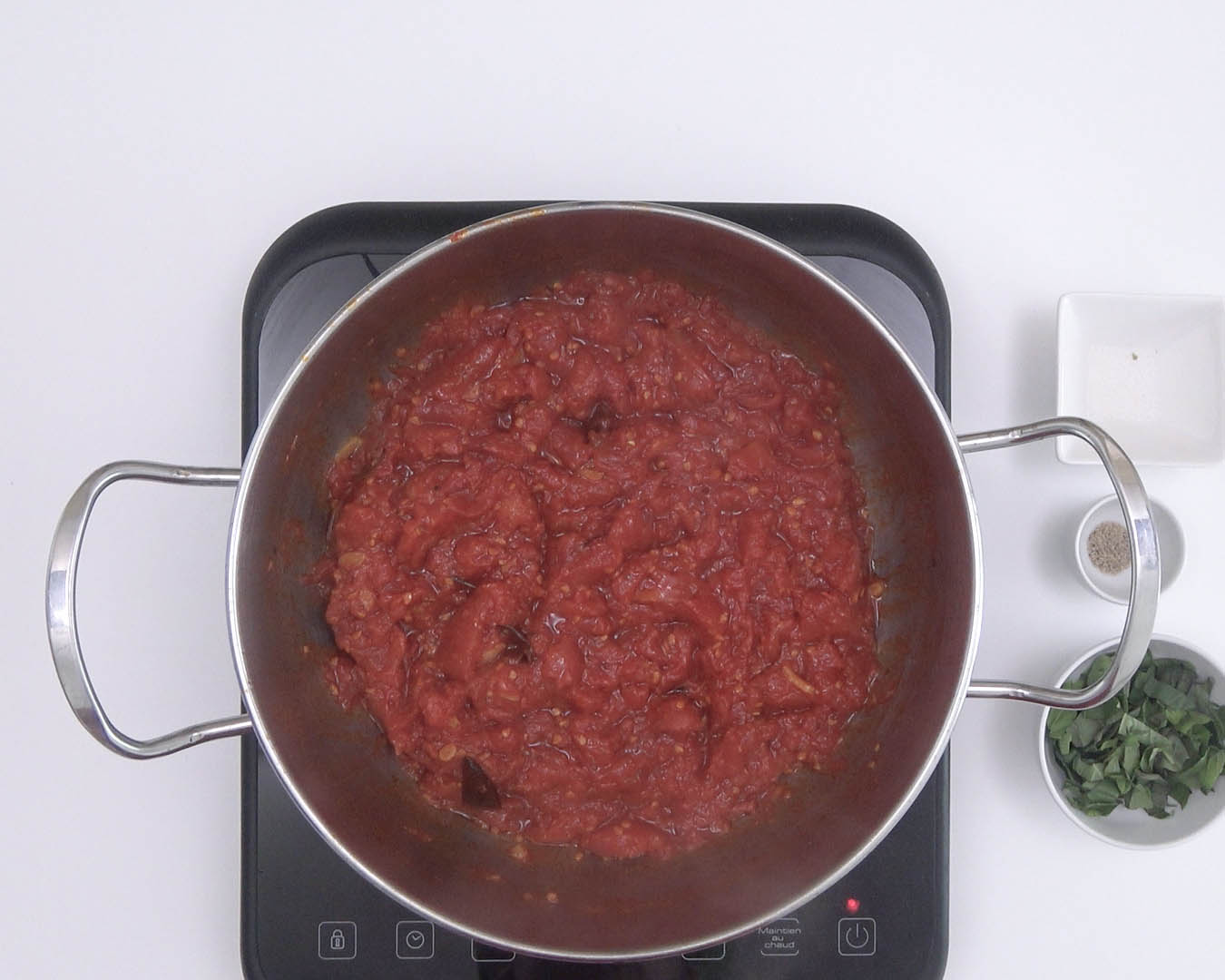 pasta rellena fresca con salsa arrabiata paso 5