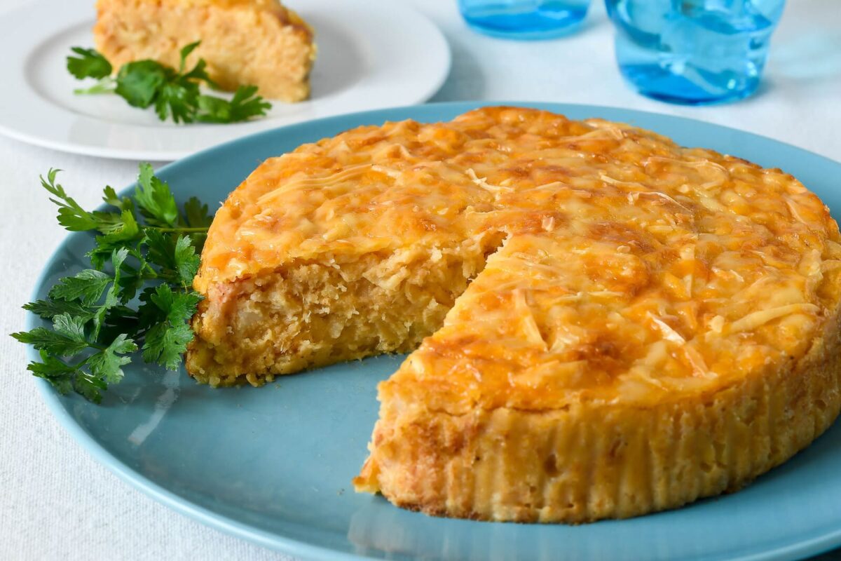 pastel de bacalao paso 14