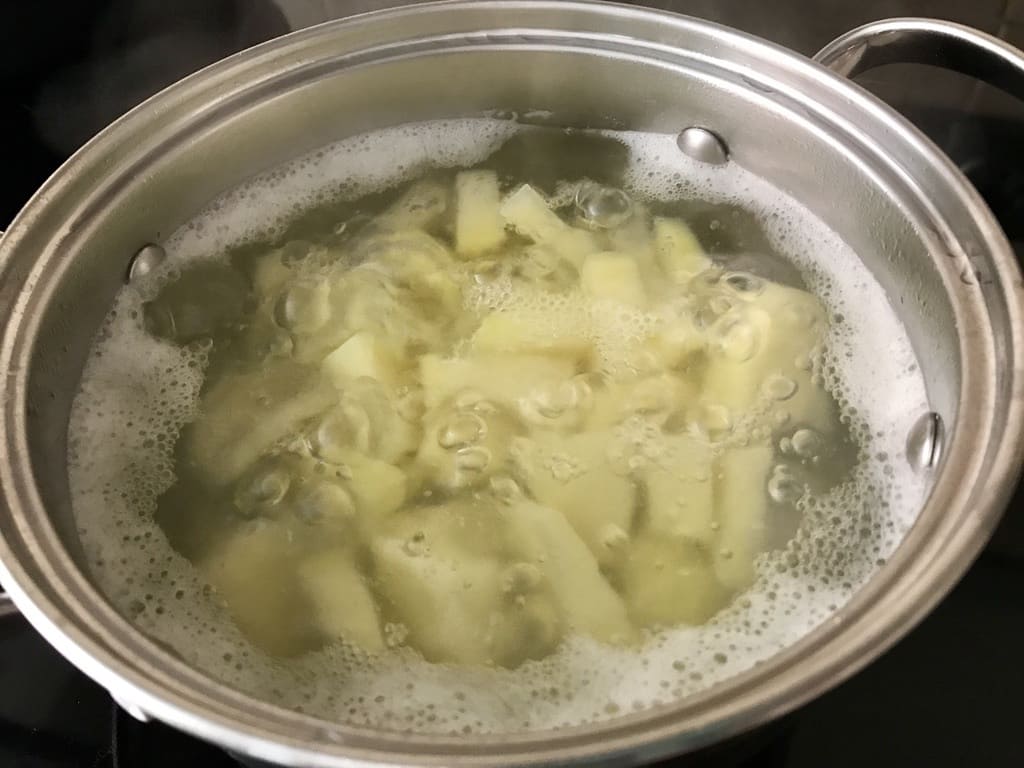 pastel de bacalao paso 2