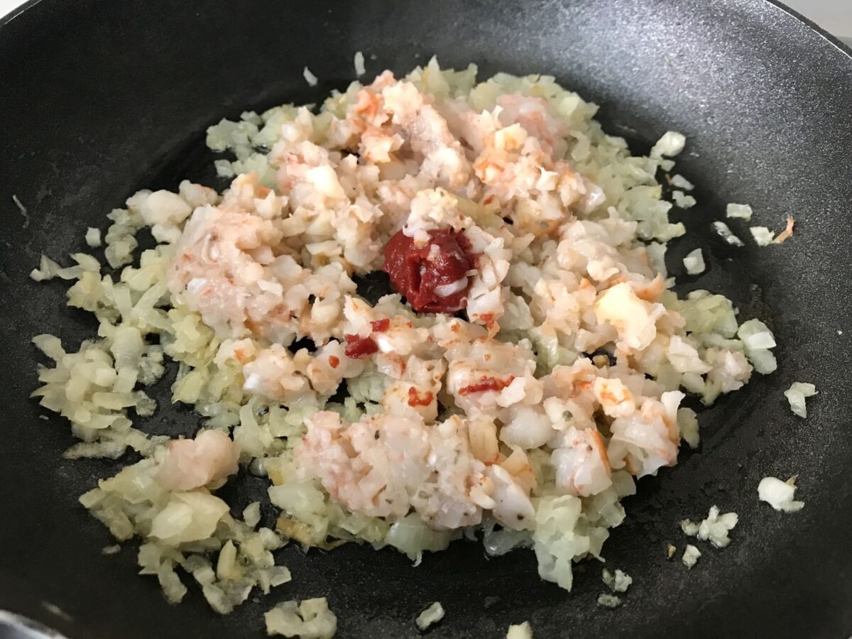pastel de bacalao paso 6