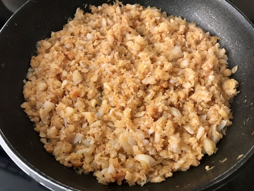 pastel de bacalao paso 8