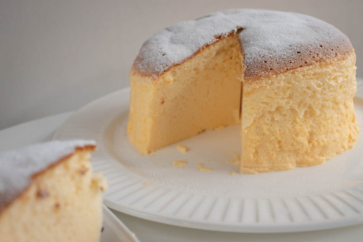 pastel de queso japonés paso 11
