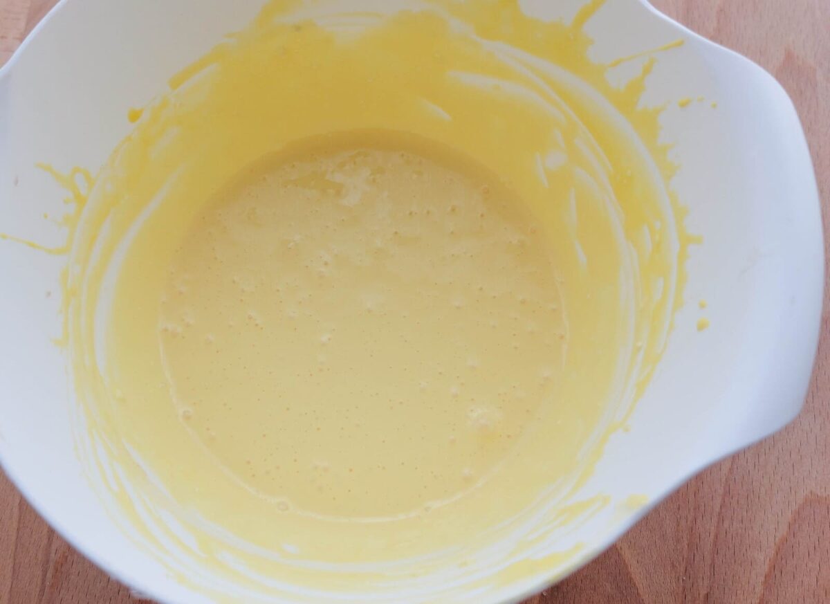 pastel de queso japonés paso 5