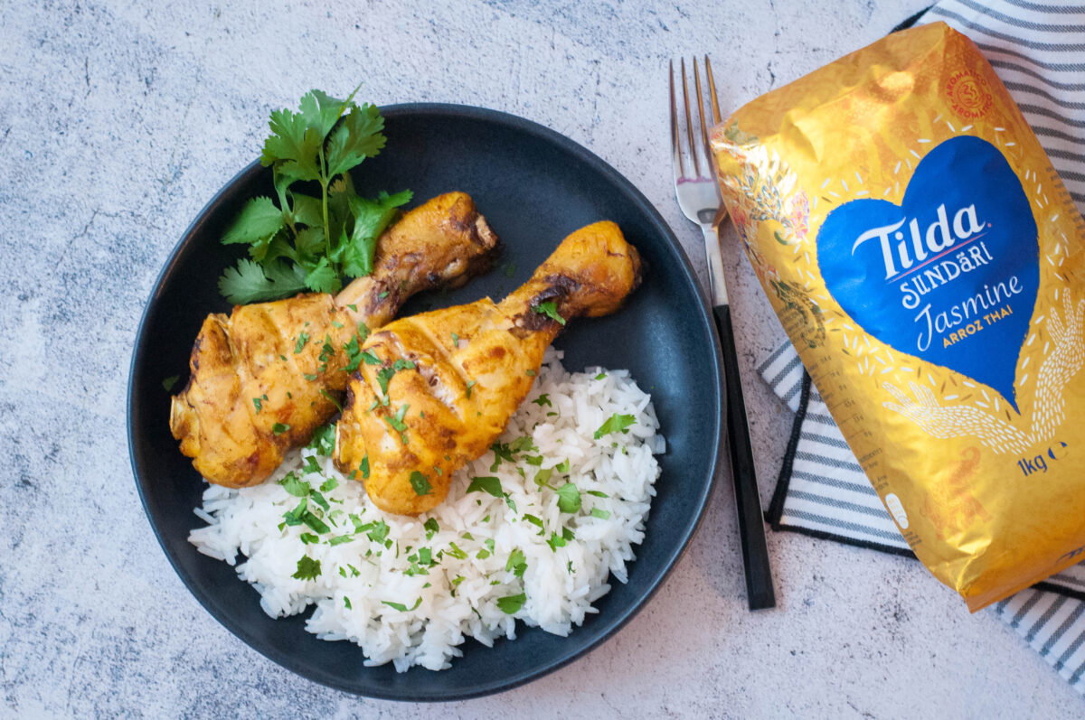 pollo tandori con arroz jazmín paso 19
