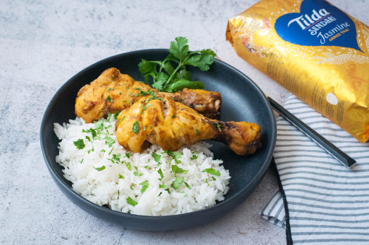pollo tandori con arroz jazmín paso 20