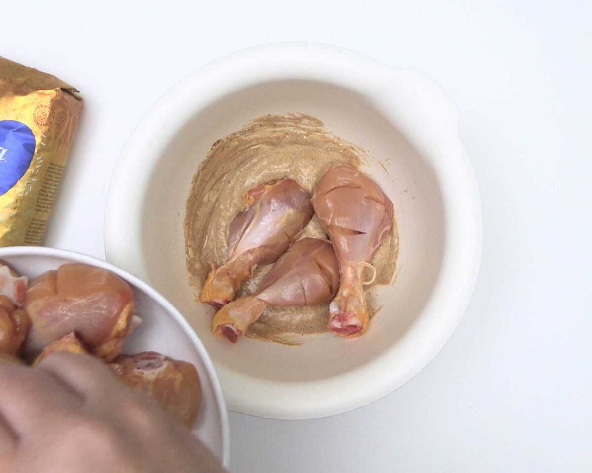 pollo tandori con arroz jazmín paso 9