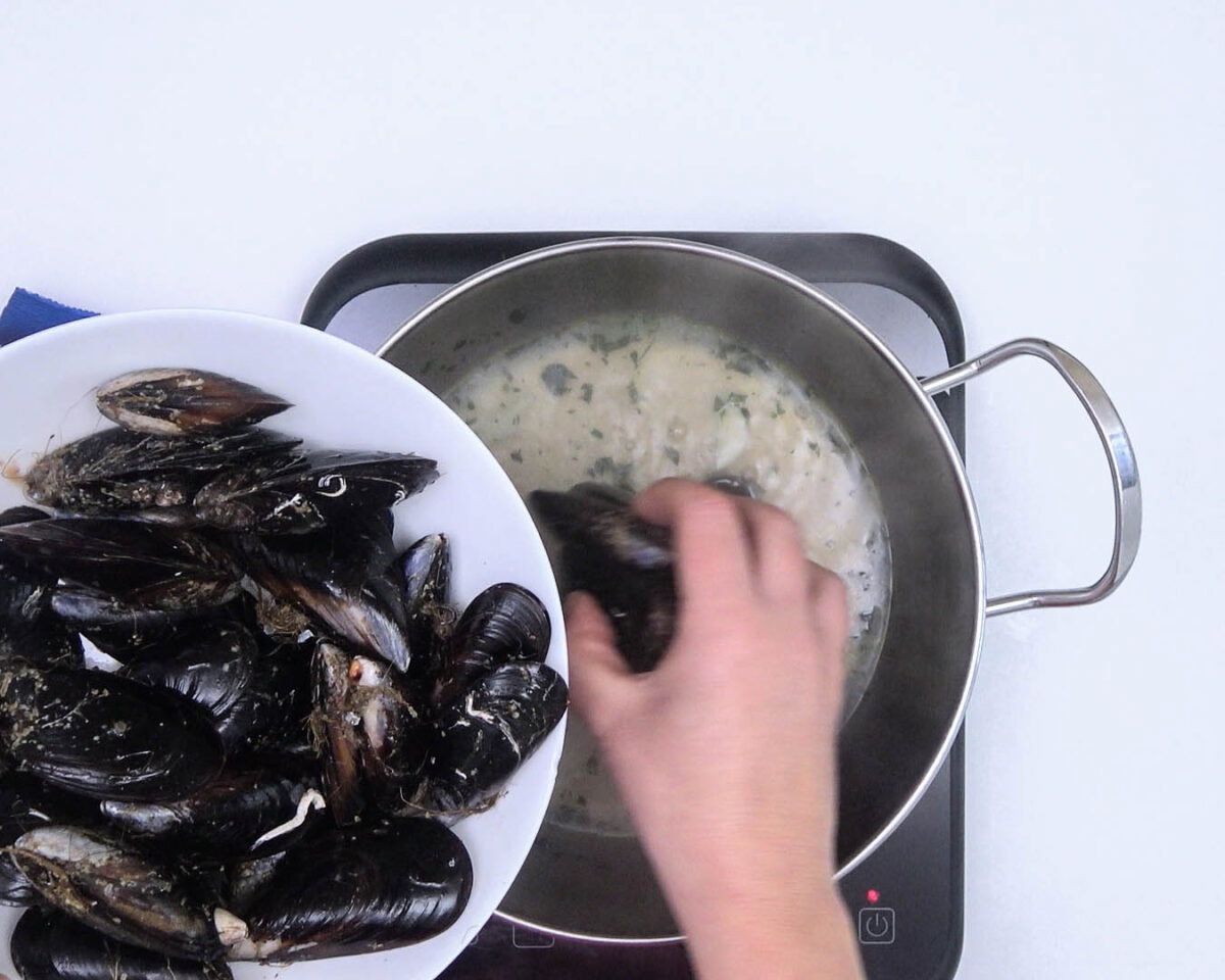 risotto frutto di mare paso 10