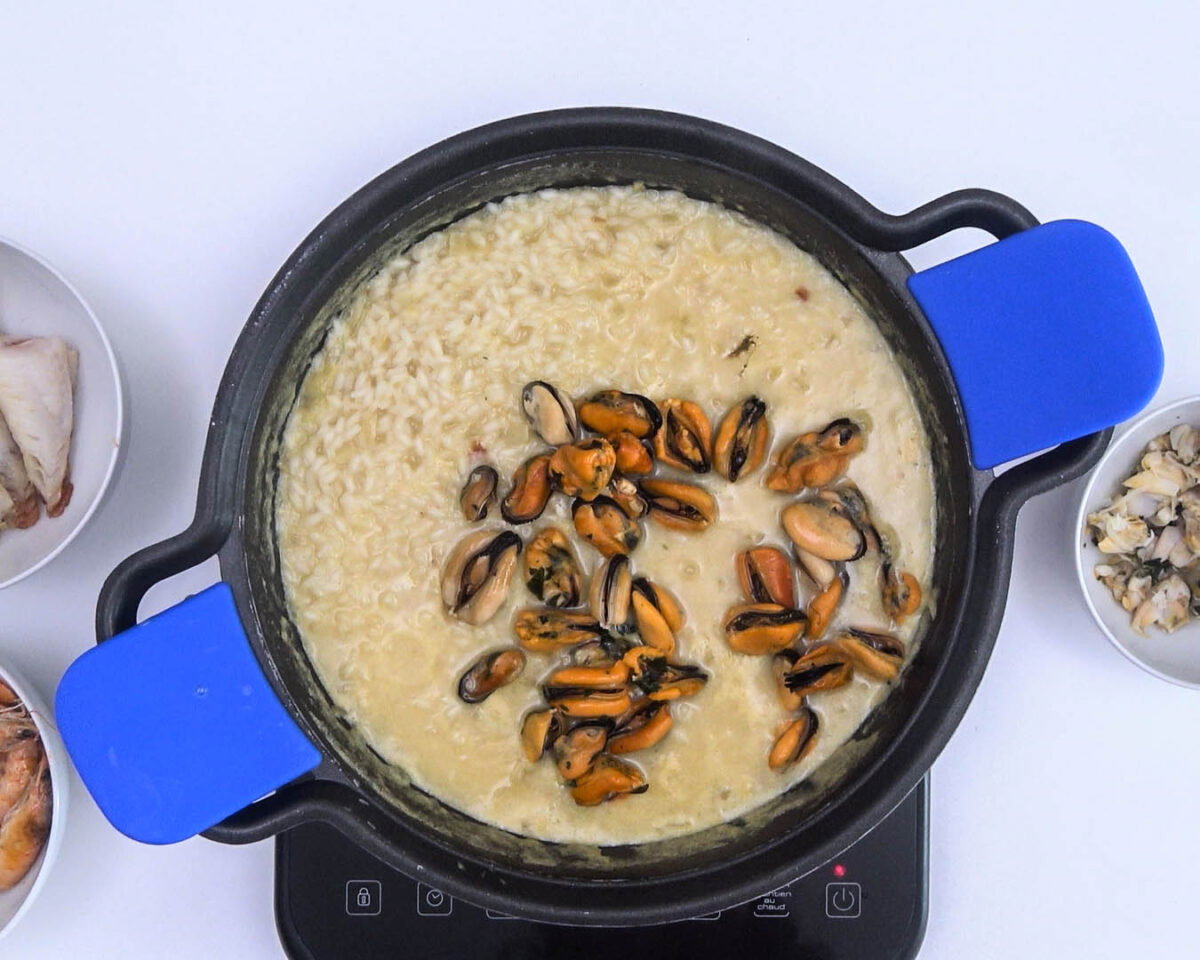 risotto frutto di mare paso 20