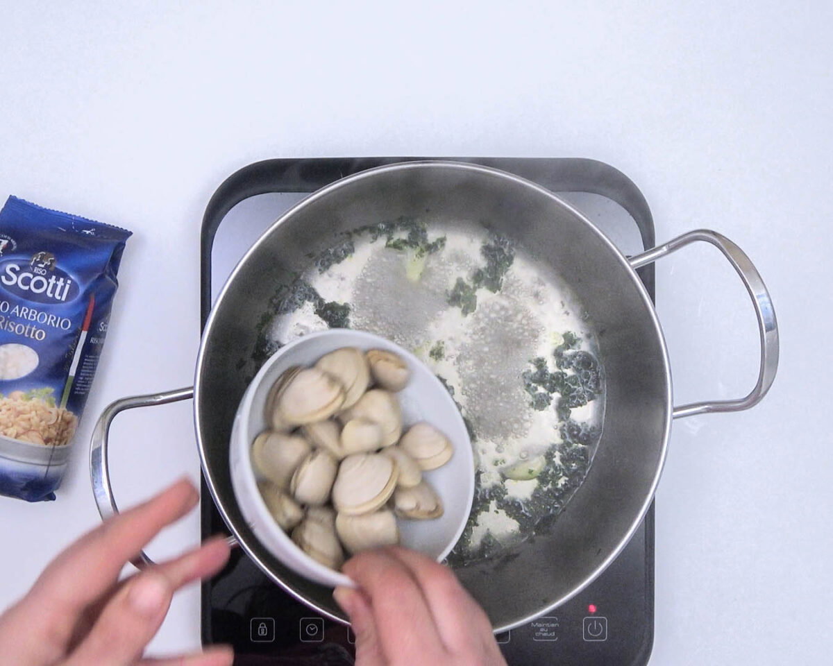 risotto frutto di mare paso 8