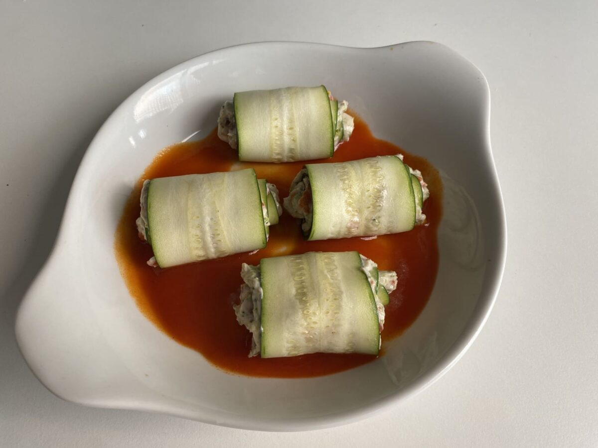 rollitos de calabacín paso 12