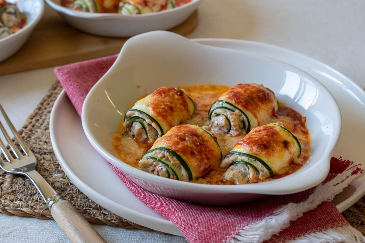 rollitos de calabacín paso 14