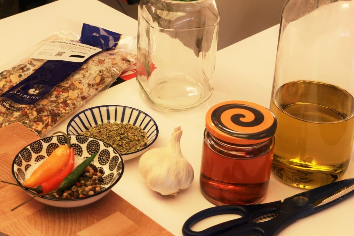 salsa chimichurri paso 1