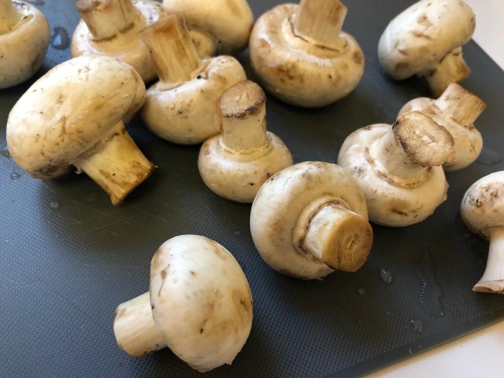 salsa de championes paso 2