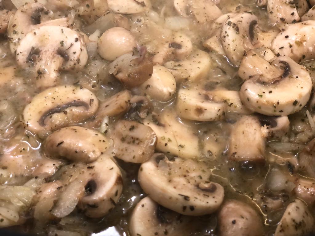salsa de championes paso 7