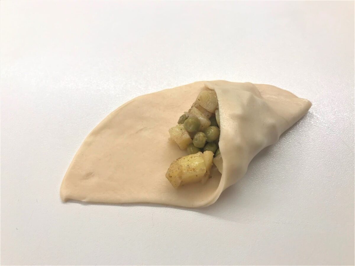 samosas de patata hindús paso 14