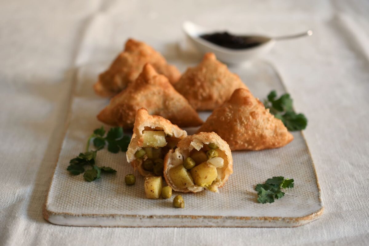 samosas de patata hindús paso 19