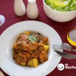 Sudado de carne de ternera o res al estilo colombiano