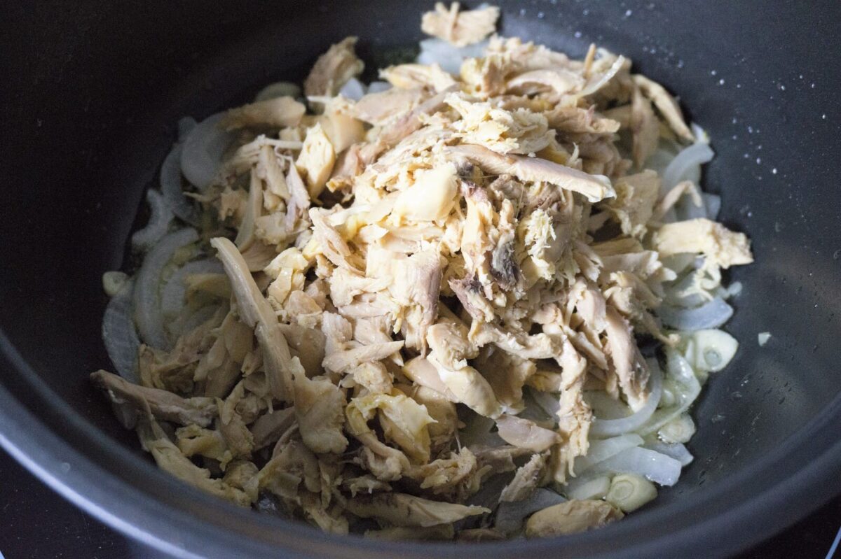 tacos mexicanos de tinga de pollo paso 19