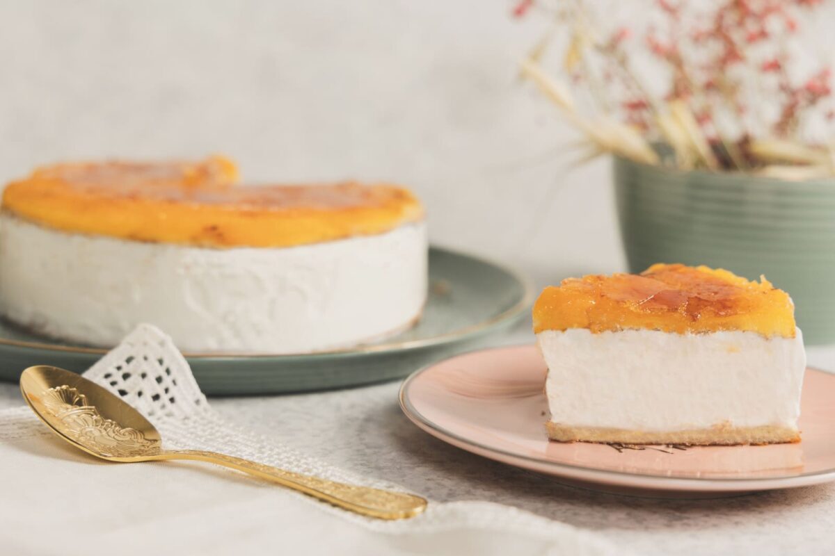 tarta de crema y nata estilo goxua paso 21