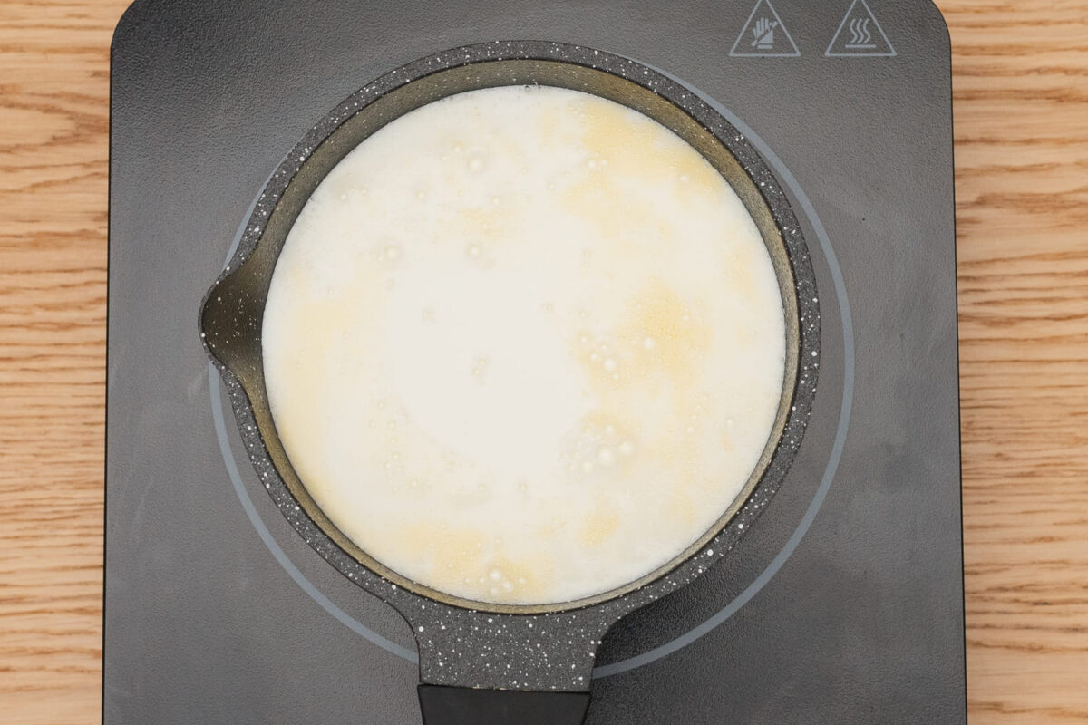 tarta de crema y nata estilo goxua paso 3