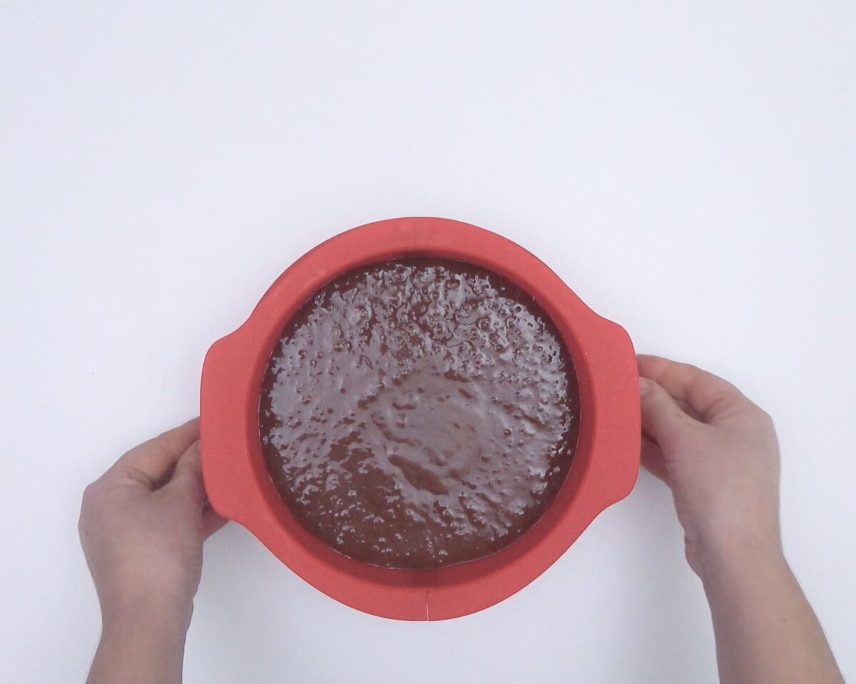 tarta mousse chocolate y frutos secos paso 20