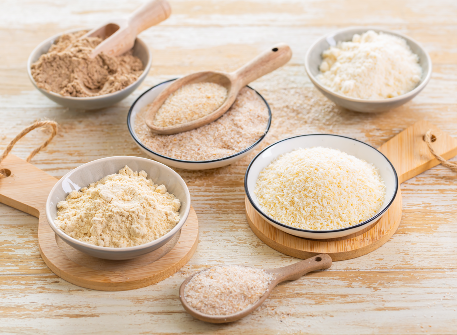 Alimentos con y sin gluten