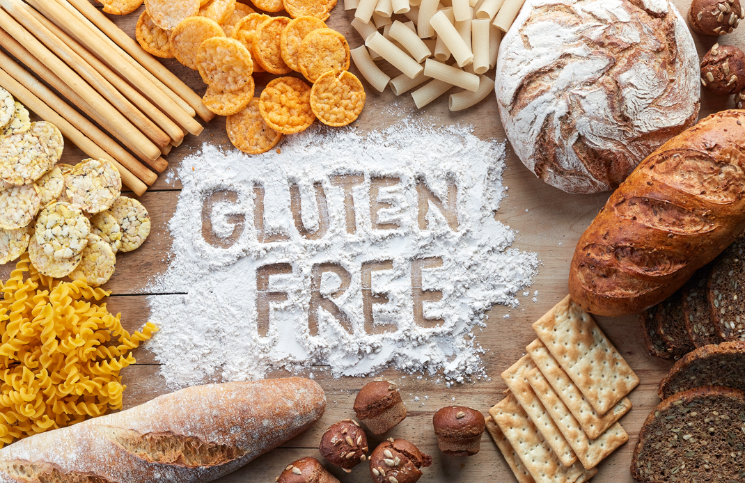 Alimentos con y sin gluten