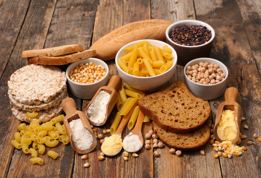 Alimentos con y sin gluten