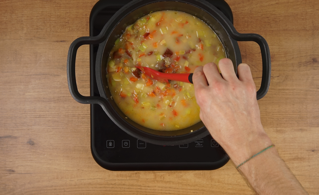 Arroz cremoso con tomate seco