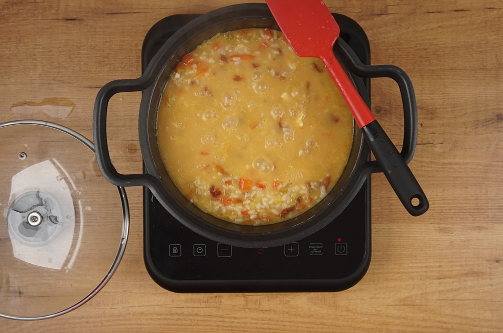 Arroz cremoso con tomate seco