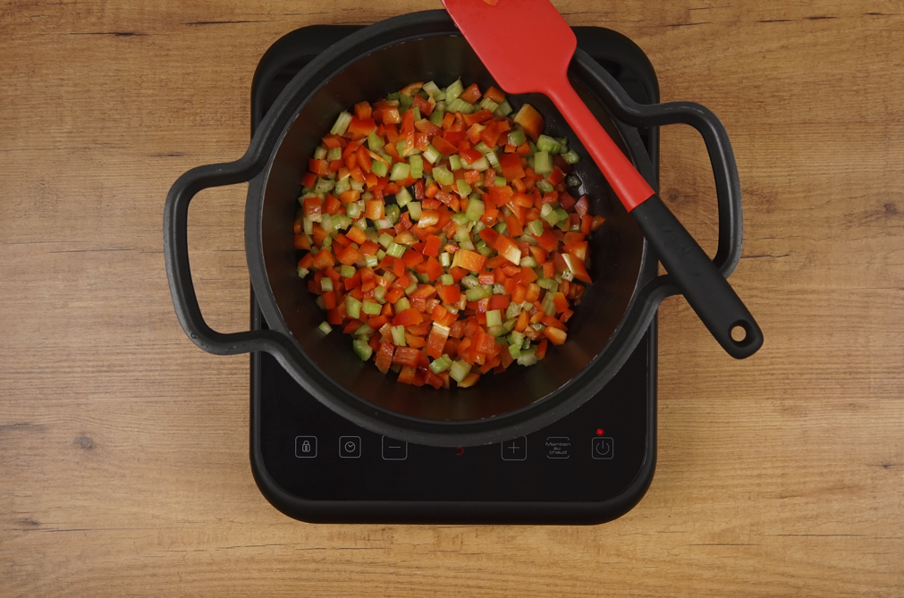Arroz cremoso con tomate seco