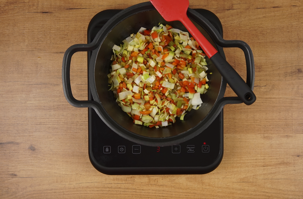 Arroz cremoso con tomate seco