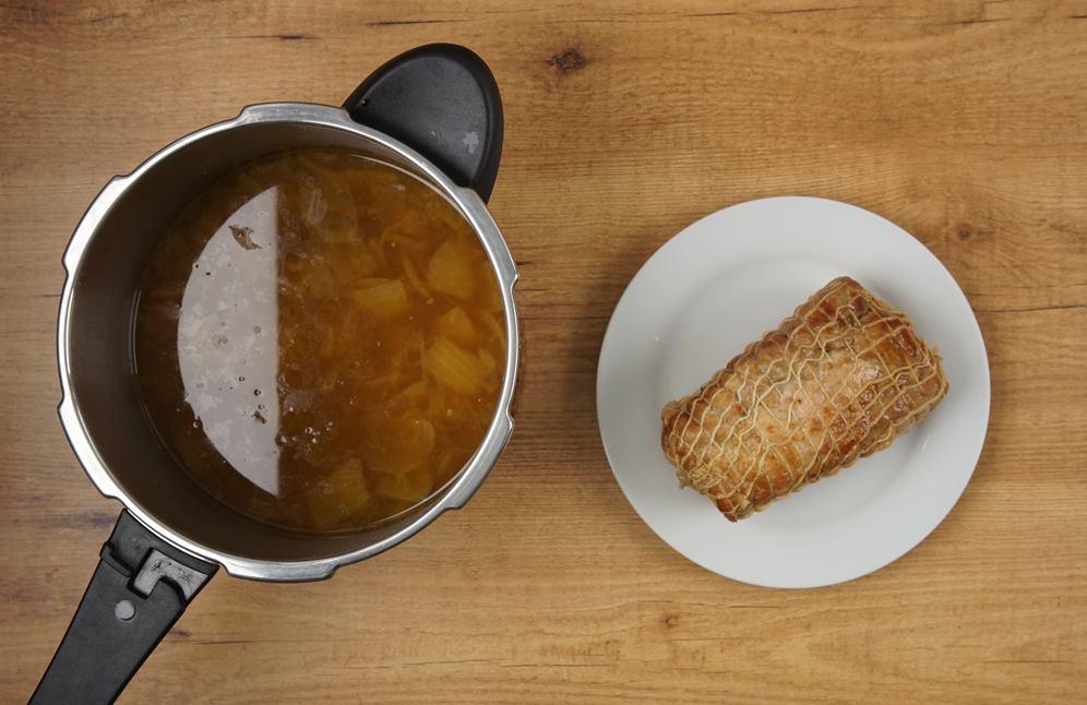 Carne mechada al estilo andaluz en olla express