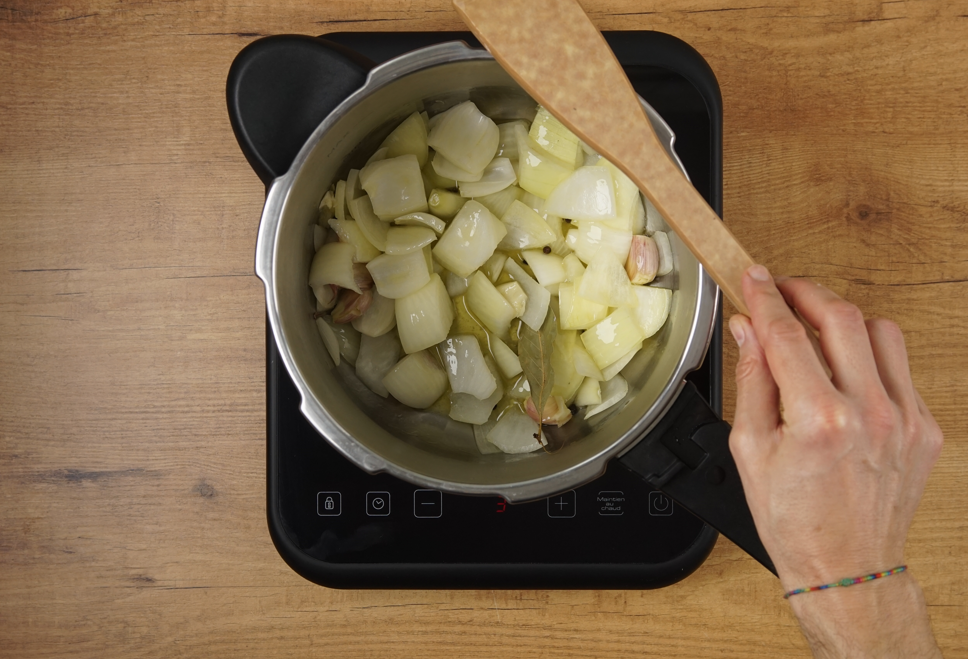 Carne mechada al estilo andaluz en olla express
