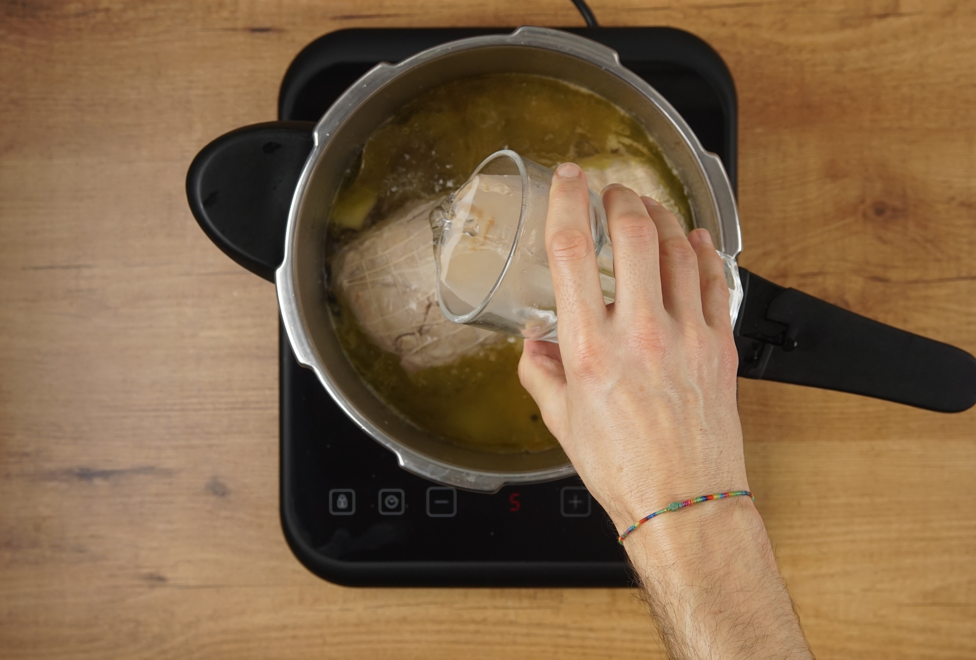 Carne mechada al estilo andaluz en olla express