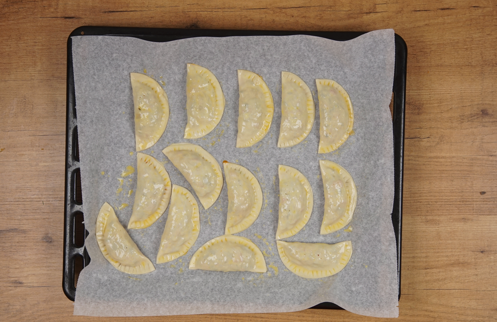 Empanadillas de verduras al horno