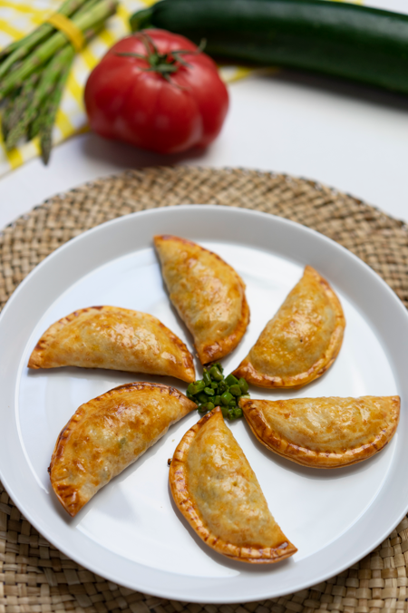 Empanadillas de verduras al horno