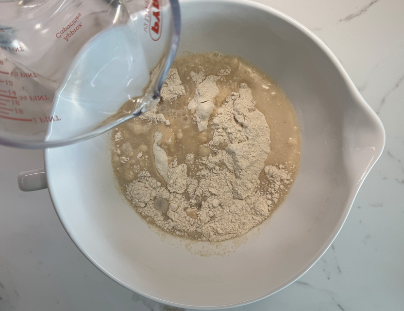 Masa de empanada gramada