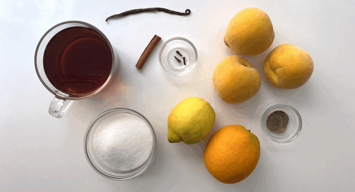 Melocotones al vino