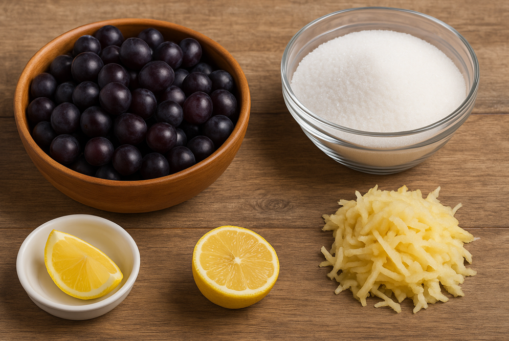 Mermelada de uvas