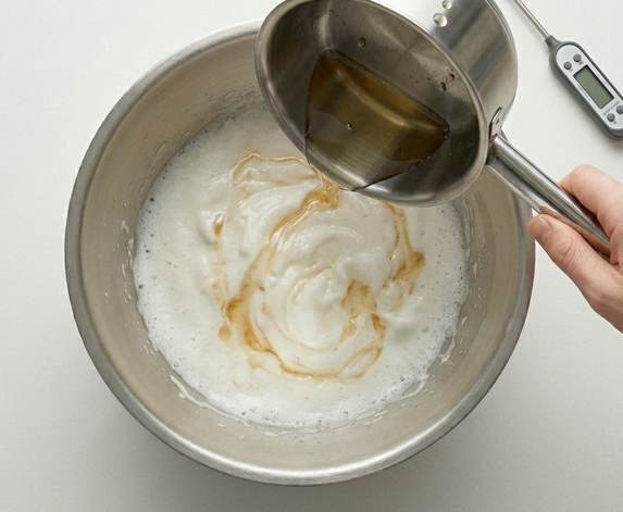 Nougat helado