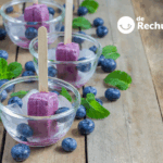 Polos de arándanos, un capricho refrescante y saludable