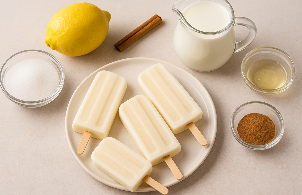 Polos de leche merengada
