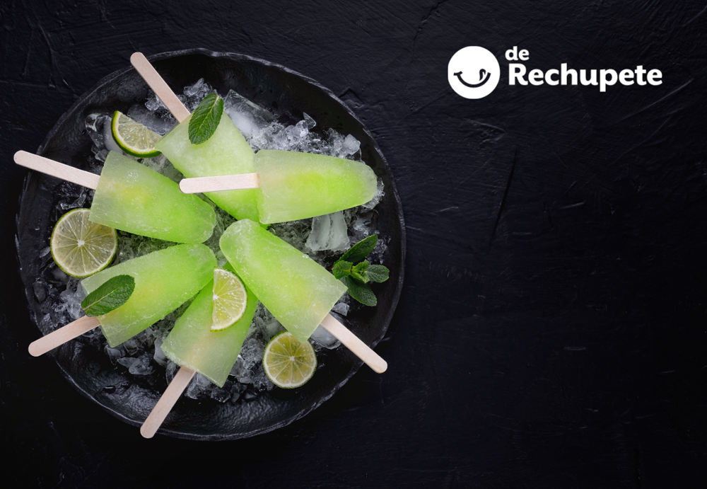 Polos de mojito caseros