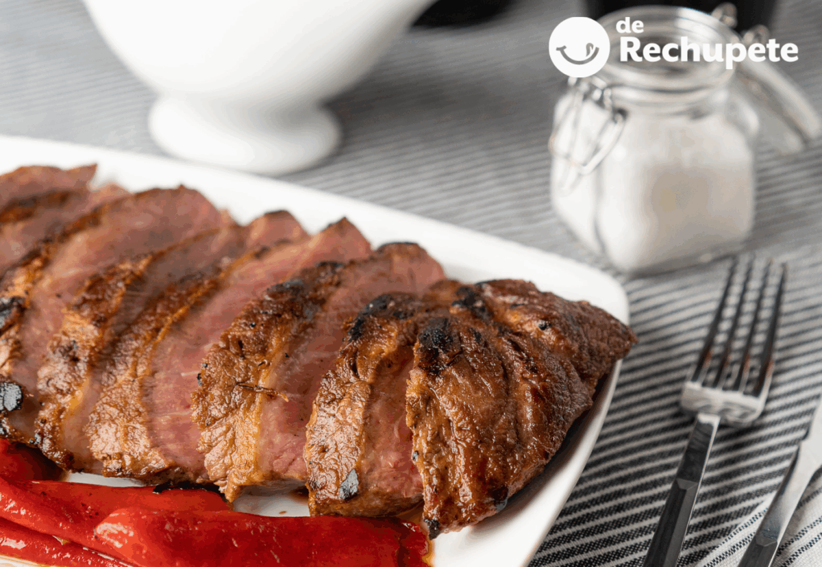 Presa de cerdo ibérico al Pedro Ximénez