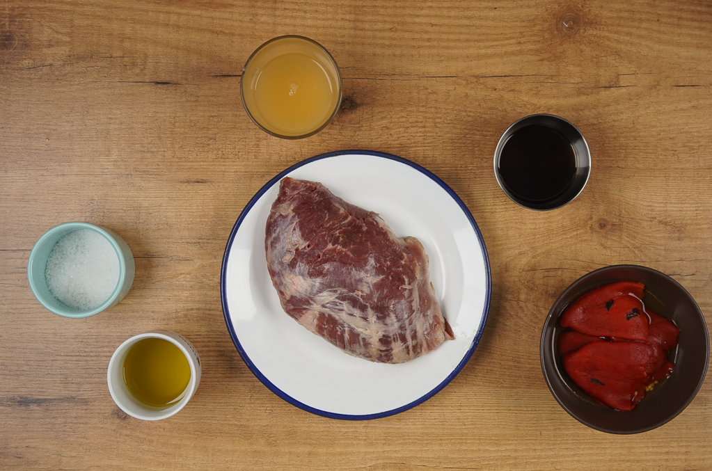 Presa de cerdo ibérico al Pedro Ximénez