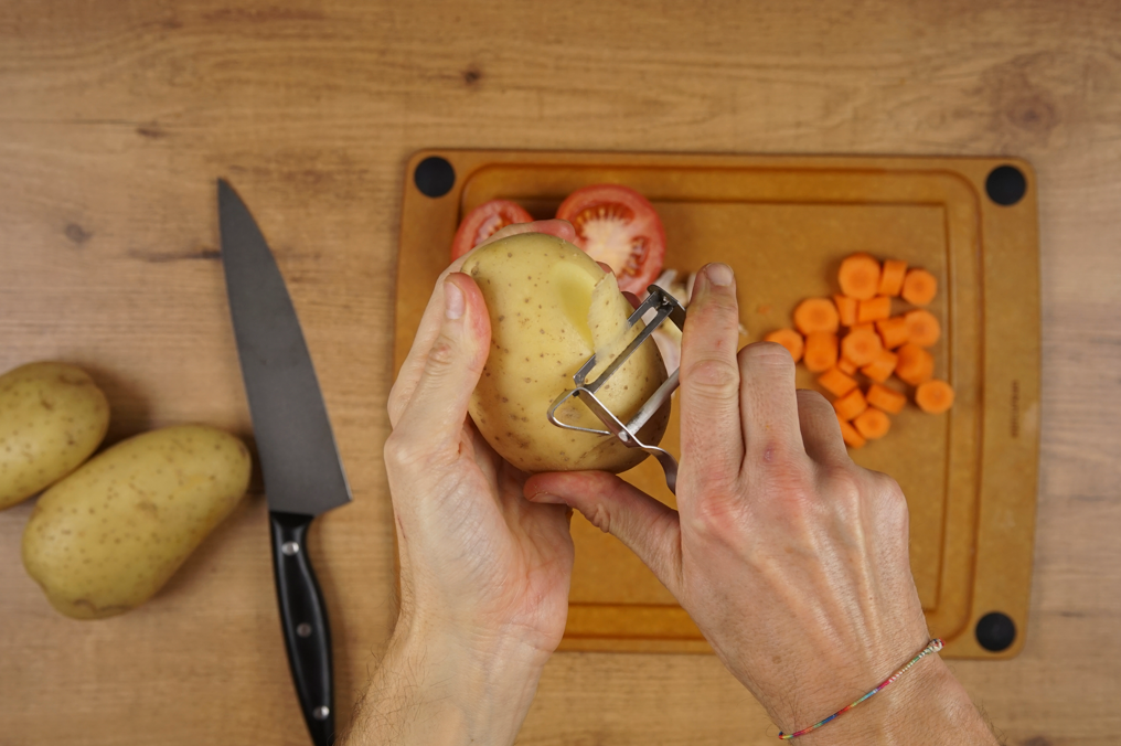 Solomillo de cerdo al horno con patatas