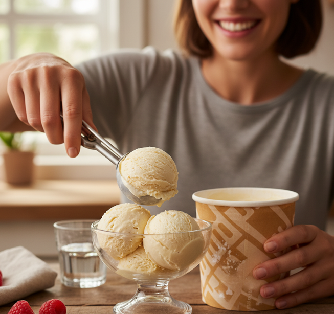 Trucos para suavizar tu helado híper congelado