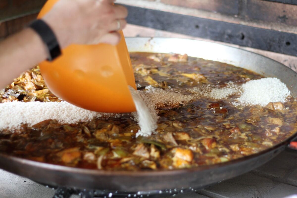 Arroz con conejo casero 10