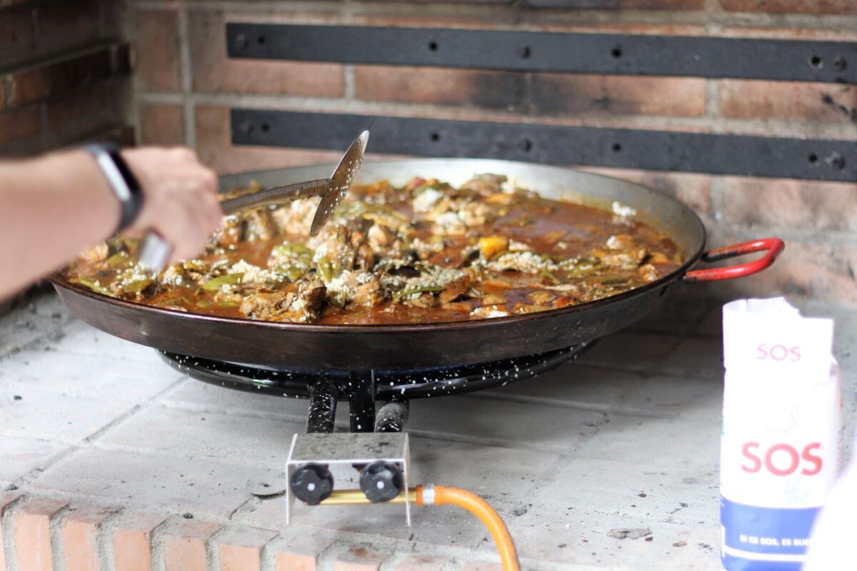 Arroz con conejo casero 12